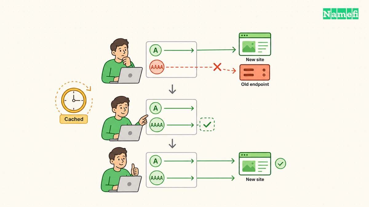A targeted rollback addresses broken IPv6 publication.