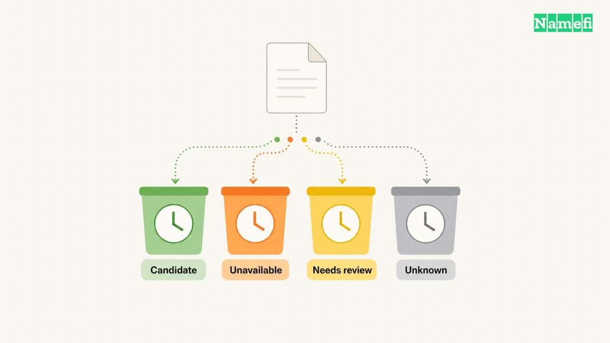 Availability review preserves unknown and special states.