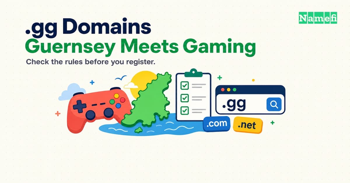 A game controller and an island connect through a .gg address