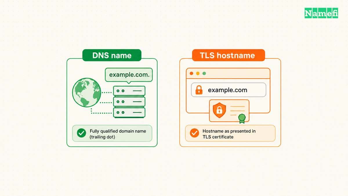 Controlled lookups separate naming errors from application failures.