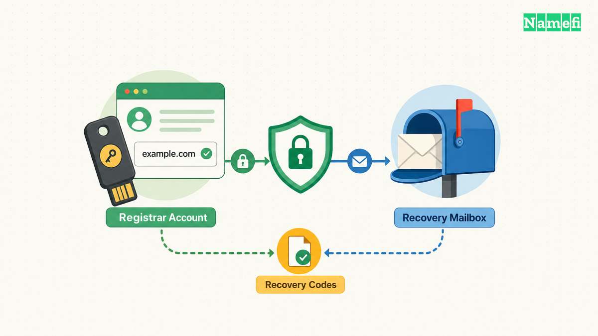 Login protection starts with the account and its recovery email.