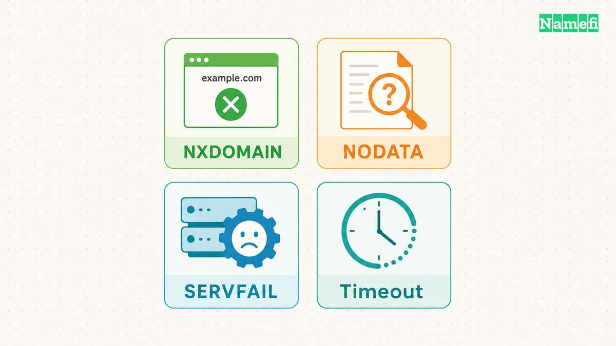 Error categories guide the next recovery check.