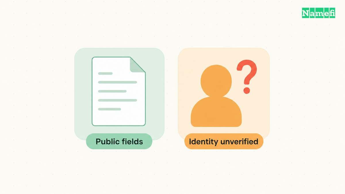 Public registration fields support limited conclusions.