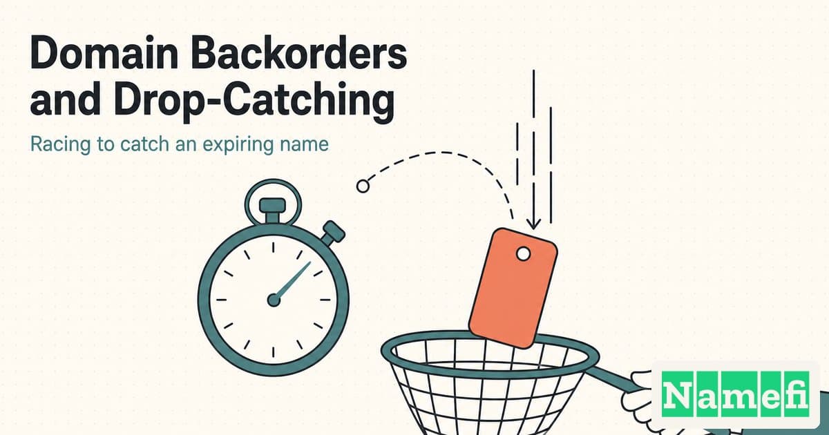 Domain Backorders and Drop-Catching, Explained
