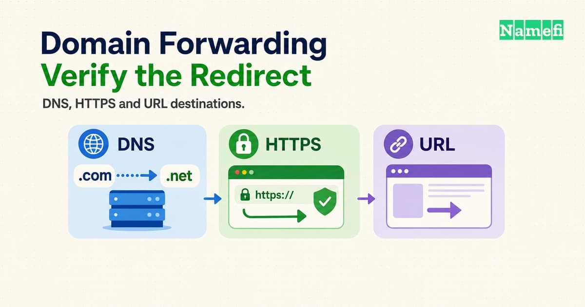 Domain Forwarding Uses HTTP Redirects After DNS Resolution