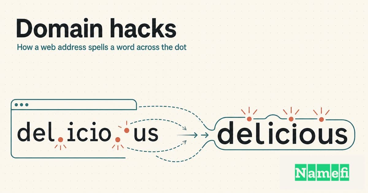 Domain Hacks: How a Web Address Spells a Word Across the Dot