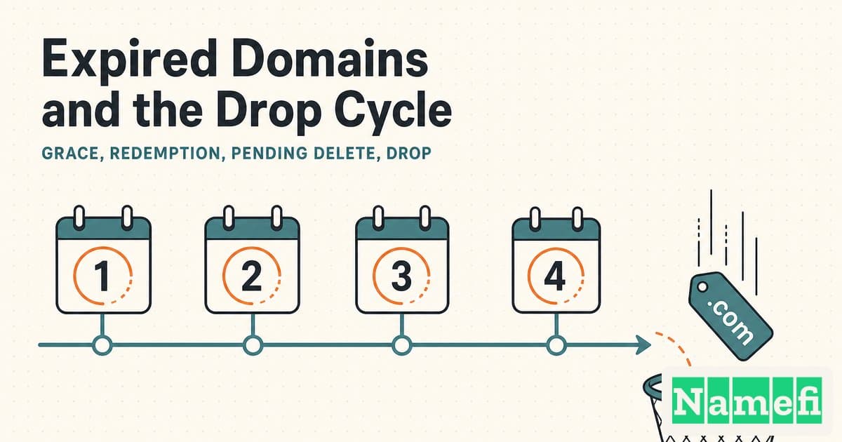 Expired Domains and the Drop Cycle, Explained