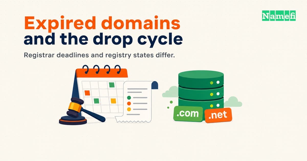 النطاقات المنتهية ودورة السقوط (Drop Cycle).. شرح وافي