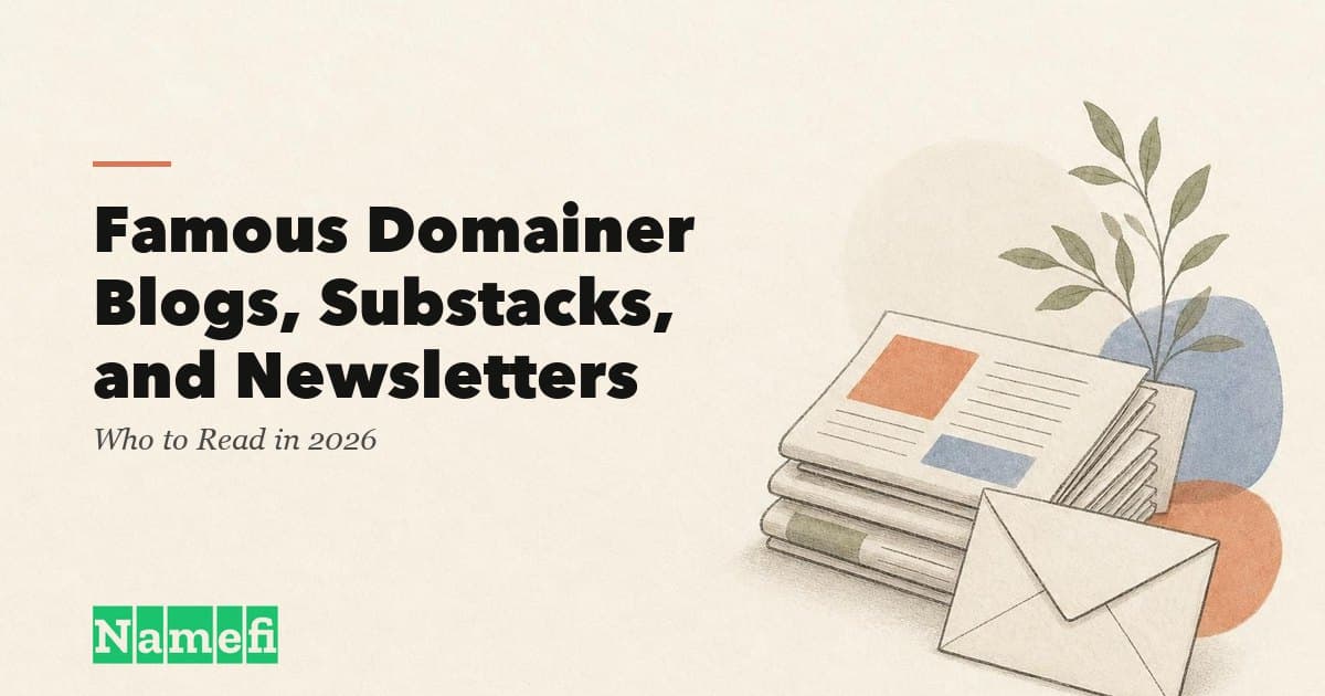 유명 도메이너 블로그, Substack, 뉴스레터: 2026년에 읽어야 할 필진