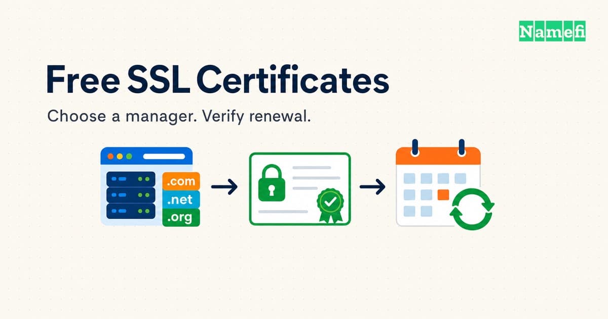 A Free SSL Certificate Still Needs Reliable Deployment and Renewal