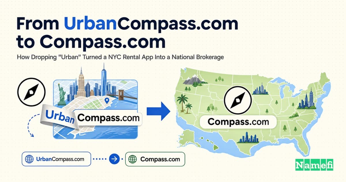 From UrbanCompass.com to Compass.com: How Dropping "Urban" Turned a NYC Rental App Into a National Brokerage