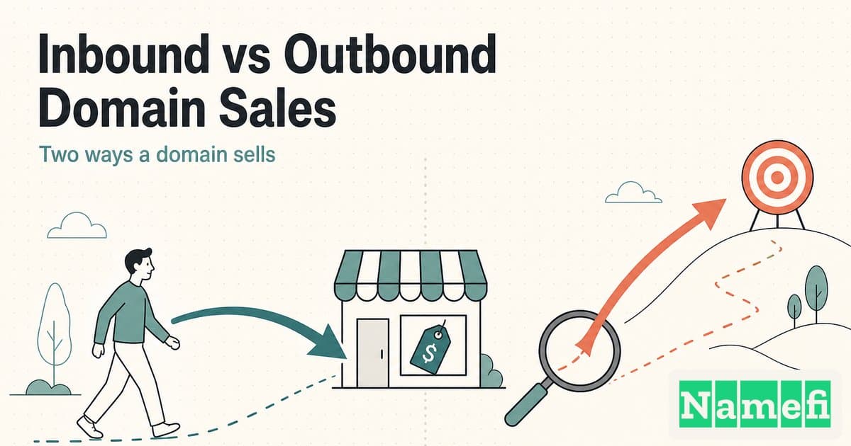 Inbound vs Outbound Domain Sales