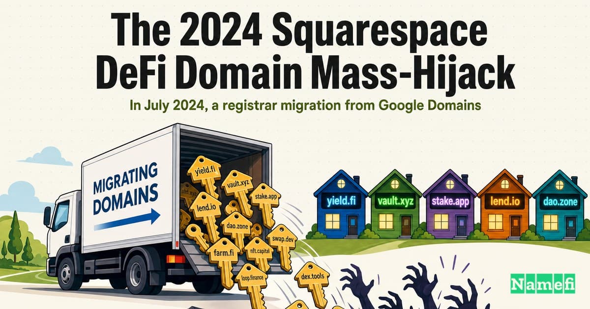 Domain Mayday EP05: 2024 Squarespace DeFi டொமைன் பெருமளவுக் கைப்பற்றல்