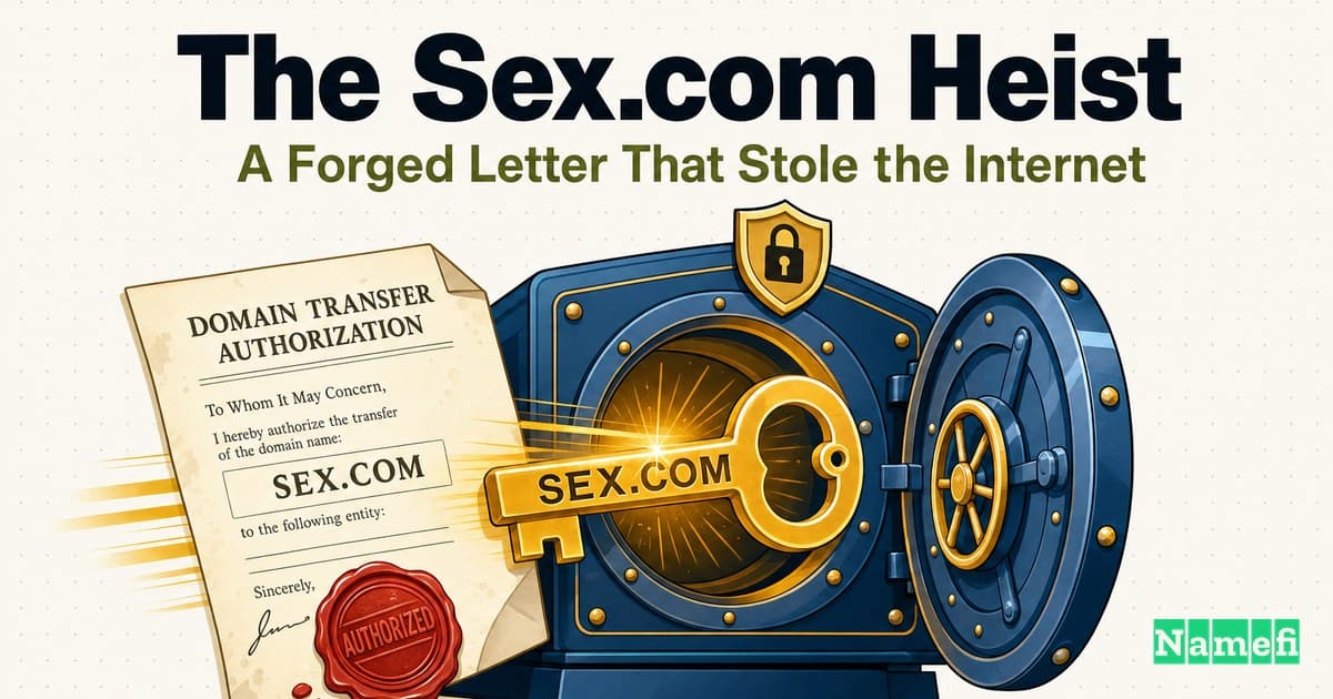 Sex.com பெருங்கொள்ளை: இணையத்தின் மிக மதிப்புமிக்க டொமைனைத் திருடிய ஒரு போலிக் கடிதம்