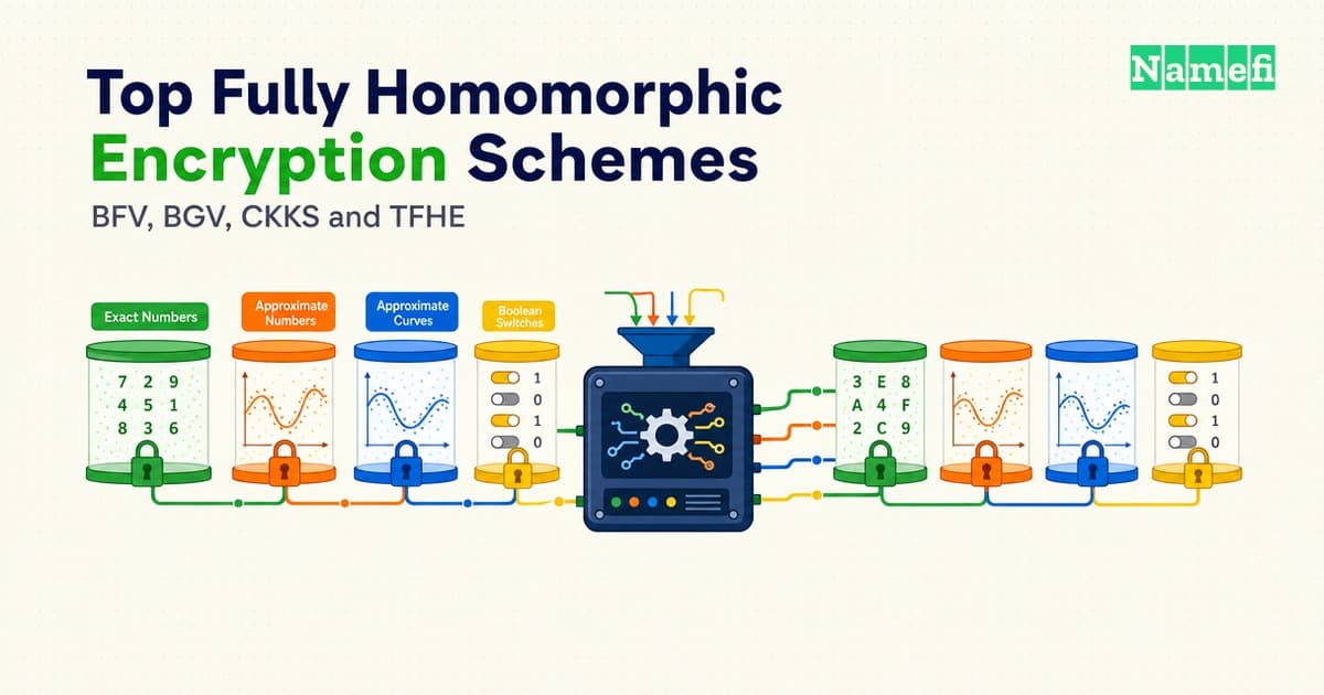 Top Fully Homomorphic Encryption Schemes: BFV, BGV, CKKS and TFHE