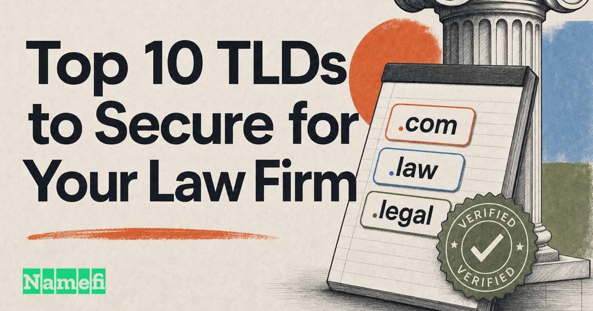 Top 10 TLDs You Should Secure for Your Law Firm