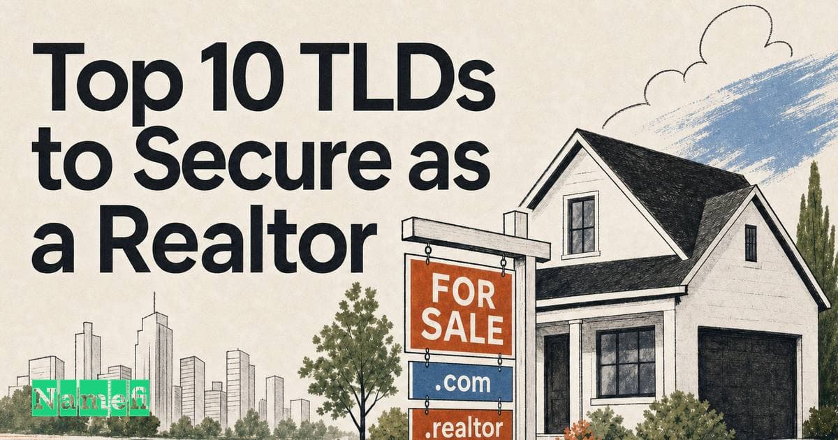 Top 10 TLDs You Should Secure as a Realtor