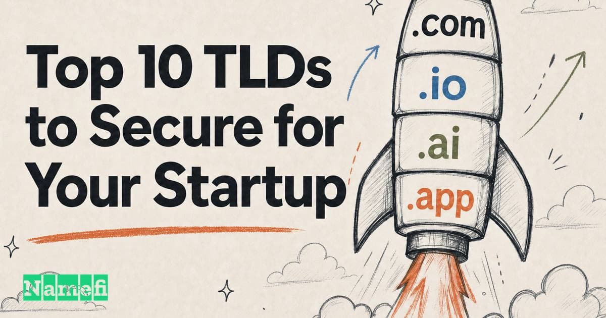 Top 10 TLDs to Evaluate for Your Startup