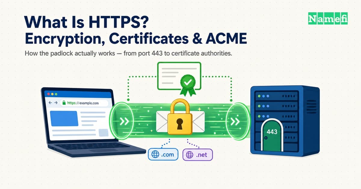 What Is HTTPS? Encryption, Certificates, Ports, and ACME, Explained