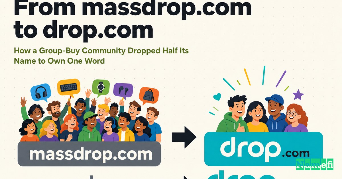 From Massdrop.com to Drop.com: How a Group-Buy Community Dropped Half Its Name to Own One Word