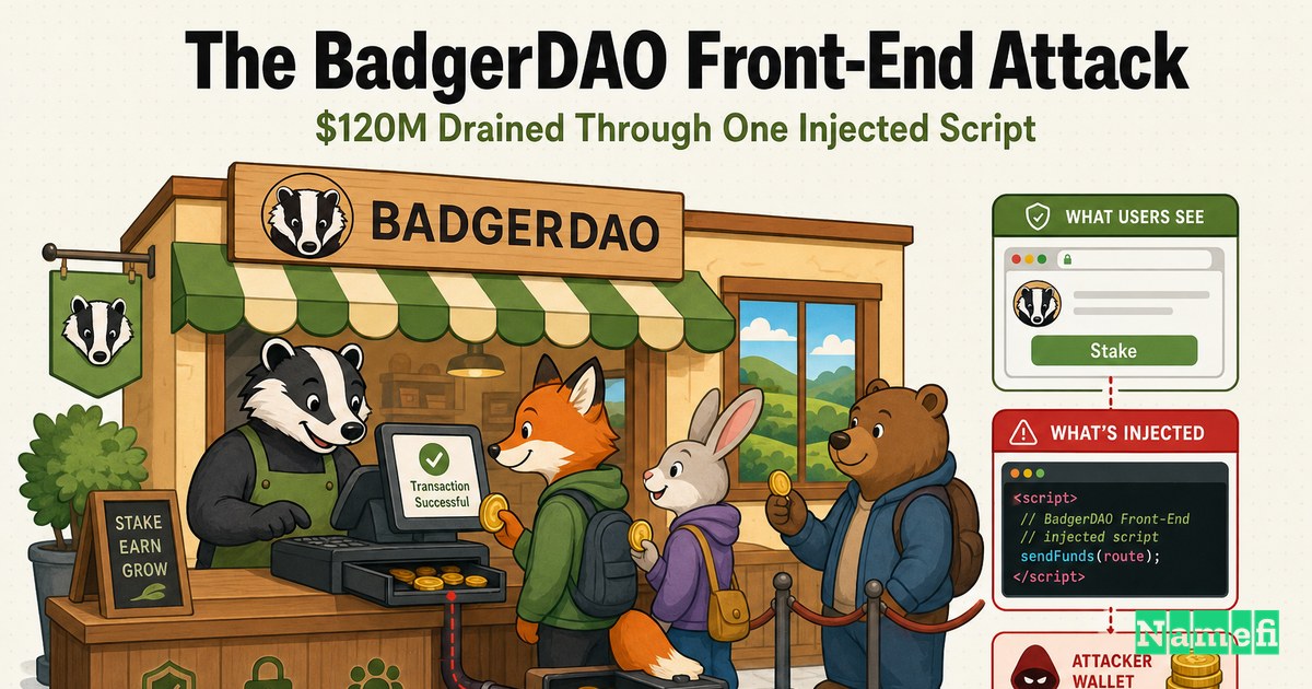 The BadgerDAO Front-End Attack: $120M Drained Through One Injected Script