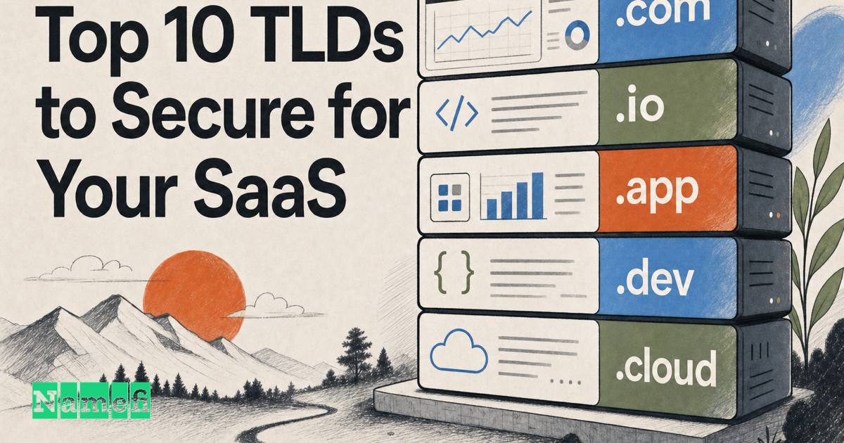 Top 10 TLDs You Should Secure for Your SaaS
